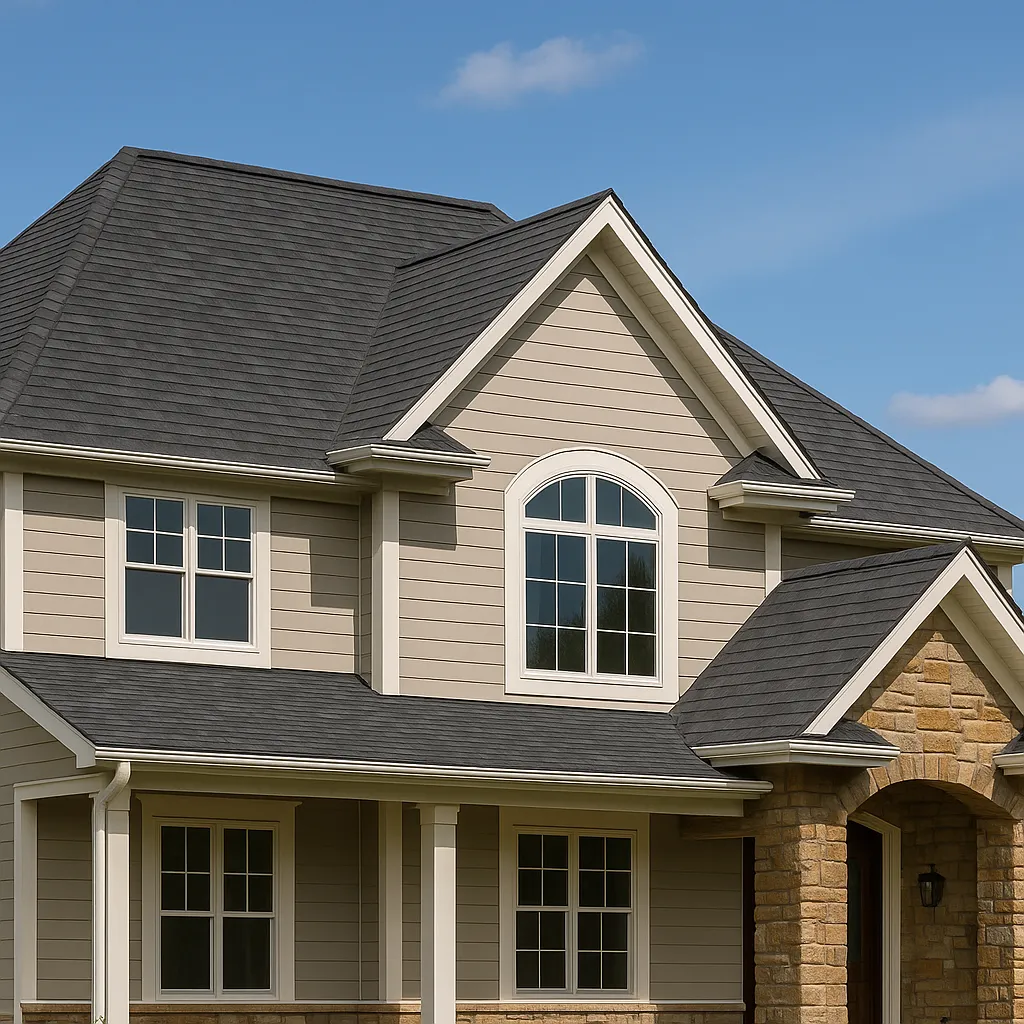 Asphalt shingle roof replacement Austin