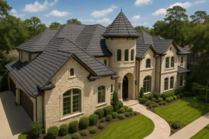 Stone-coated steel roof installation Austin TX