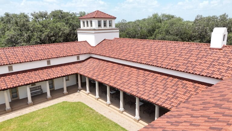 DECRA metal roofing installation by RISE Roofing Austin TX